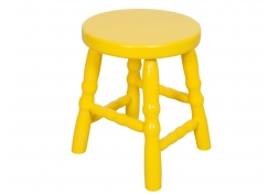 BANQUETA DALAS BAIXA 30CM AMARELO